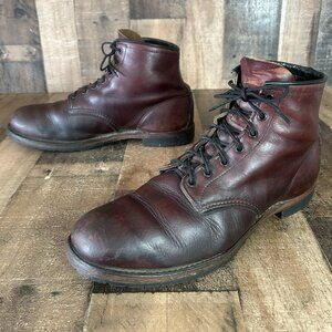 Red Wing 9011 Beckman Lace Up Work Boots Mens 12 D